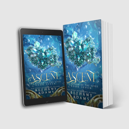 Paperback and ebook of Ascent by Bethany Adams