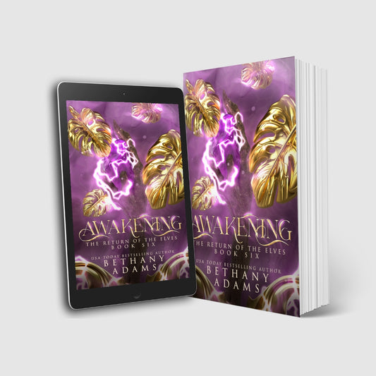 Paperback and ebook of Awakening by Bethany Adams
