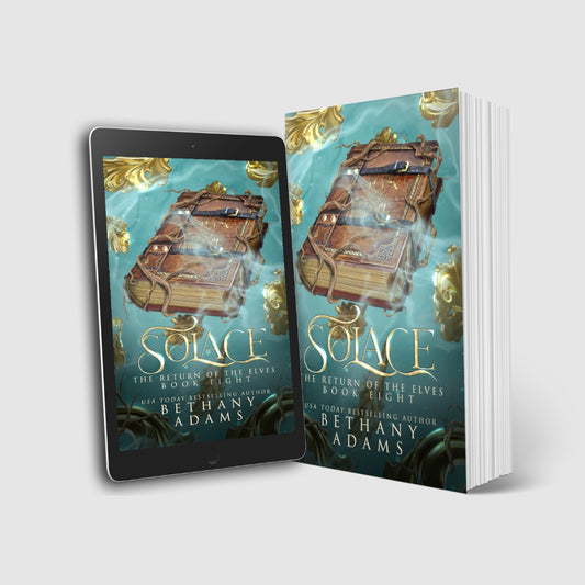 Paperback and ebook of Solace by Bethany Adams